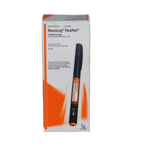 NovoLog® FlexPen® Insulin Aspart 100 U / mL Injection 3 mL