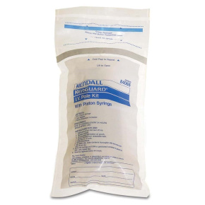 Kangaroo IV Pole Pouch Irrigation Kit, 60 cc Syringe