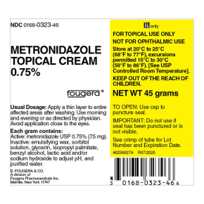 Metronidazole 0.75% Topical Cream 45 Gram