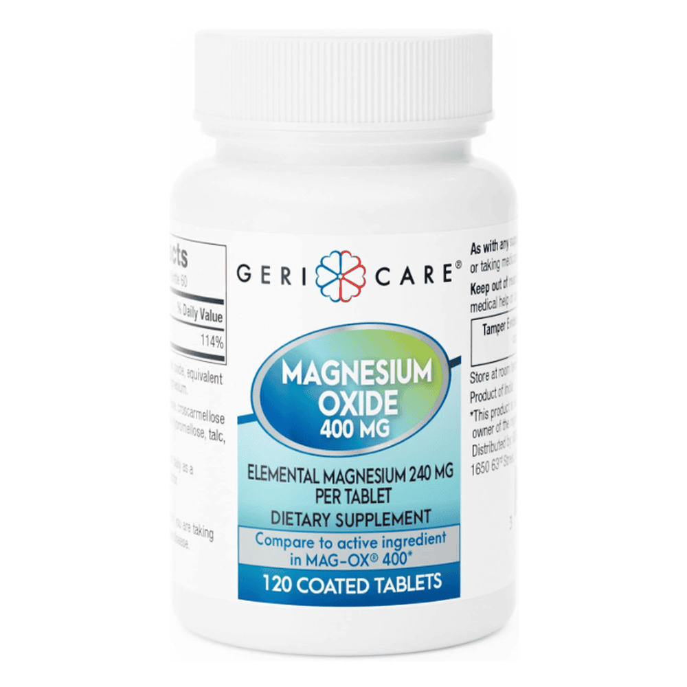 Geri-Care® Magnesium Oxide 400 mg - SupremeMed