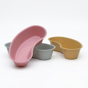 Medegen Emesis Basin Plastic Single Patient Use Kidney Shaped Medical Basin