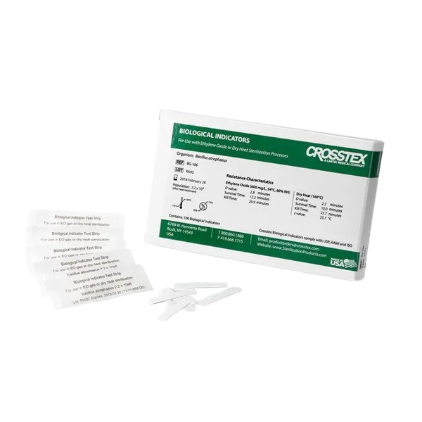 Crosstex® Biological Indicator Strips BG-106 – Suprememed
