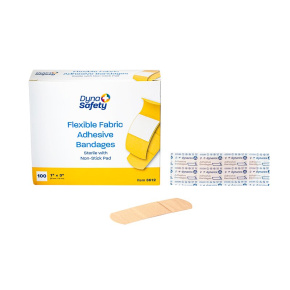 Adhesive Strip® Fabric Tan Sterile Bandage for Minor Wound Protection and First Aid Care