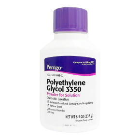 Polyethylene Glycol 3350 (PEG 3350) 17 Gram / Dose Powder for Solution 8.3 oz. & 17.9 oz.