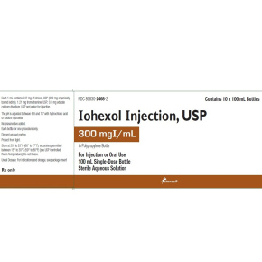 Iohexol 300 mg / mL Solution 100 mL