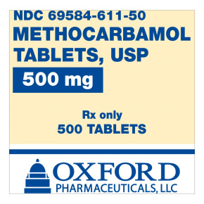Methocarbamol 500 mg Tablet 500 Tablets